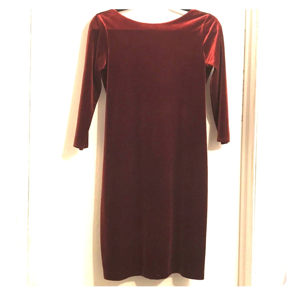 Red Velvet Dress
